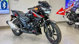 नई 2025 TVS Apache RTR 160 2V लॉन्च, अब डुअल-चैनल ABS के साथ पहले से ज़्यादा सुरक्षित, 1.34 लाख एक्स-शोरूम कीमत