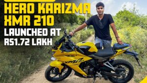 Hero Karizma XMR 210  ये बाइक गॉव हो या शहर सब जगह दिखाएगा अपना जादू, कमाल के मिलेंगे फीचर्स