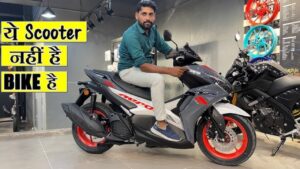 Yamaha का ये शानदार Aerox 155 स्कूटर माइलेज और फीचर्स के मामले में है सबसे बेस्ट, देखे