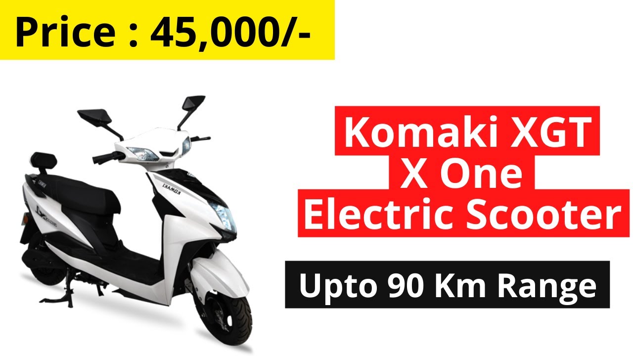 Komaki XGT X One Electric Scooter