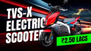 ये शानदार TVS X Electric Scooter है सबसे सस्ता और फीचर्स में है सबसे अच्छा, देखिये