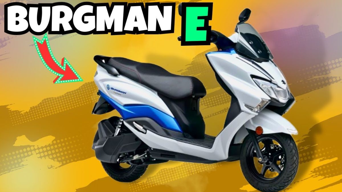 New Suzuki Burgman Electric Scooter