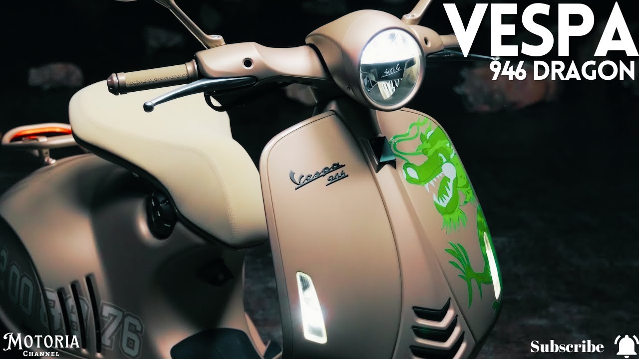 Vespa Dragon Edition Scooter