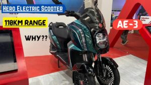 115Km की रेंज के साथ ओला का बैंड बजाने आया Hero Electric AE3 E-Scooter, देखे कीमत