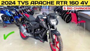 मात्र 10 हज़ार की डाउनपेमेंट पर आज ही ख़रीदे Tvs की यह लोकप्रिय बाइक Apache RTR 160