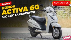 बेहतरीन माइलेज और स्टाइलिश लुक के साथ ल़डकियों का दिल जीतने आया Honda Activa 6G, देखे कीमत